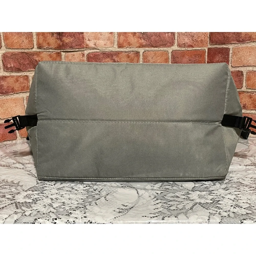 Costco Wholesale Insulated Cooler Tote Bag Gray Black Thermal Grocery Picnic